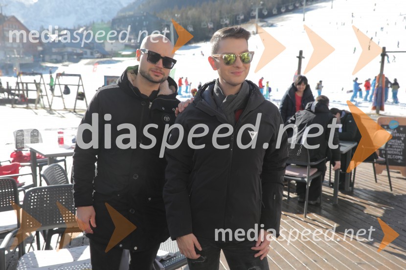 Znani Slovenci na smučeh in saneh