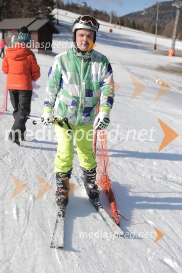 Znani Slovenci na smučeh in saneh