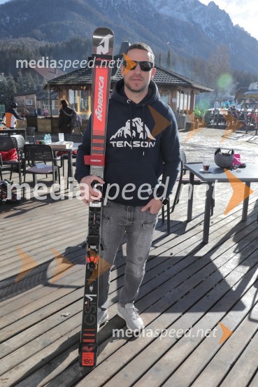 Znani Slovenci na smučeh in saneh