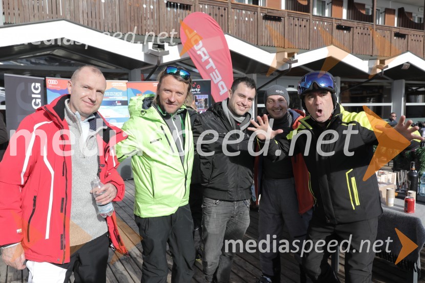 Znani Slovenci na smučeh in saneh