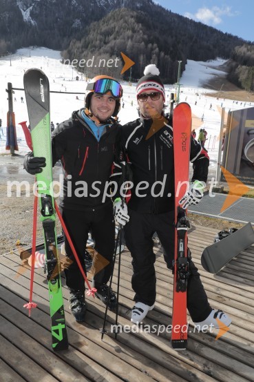 Znani Slovenci na smučeh in saneh