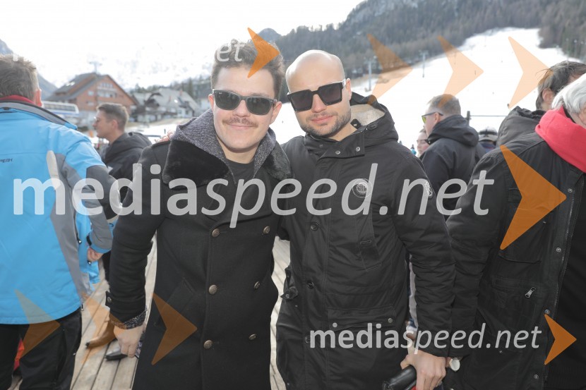 Znani Slovenci na smučeh in saneh