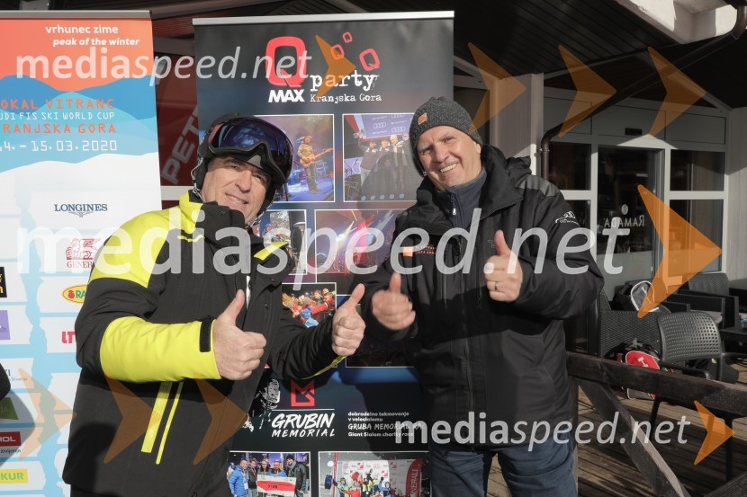 Znani Slovenci na smučeh in saneh