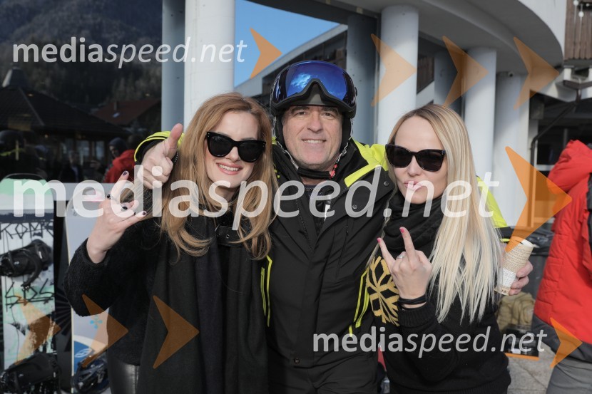 Znani Slovenci na smučeh in saneh