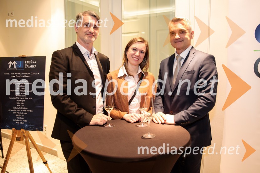 Priznanje za življenjsko delo na področju managementa Jožetu Mermalu, januarsko srečanje Združenja Manager