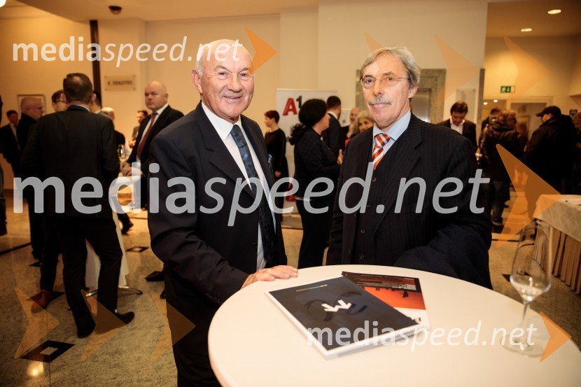 Priznanje za življenjsko delo na področju managementa Jožetu Mermalu, januarsko srečanje Združenja Manager