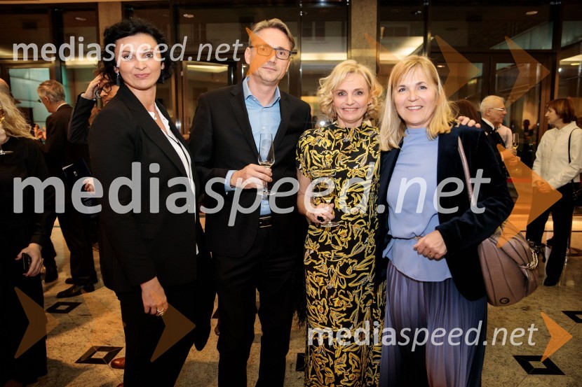 Priznanje za življenjsko delo na področju managementa Jožetu Mermalu, januarsko srečanje Združenja Manager