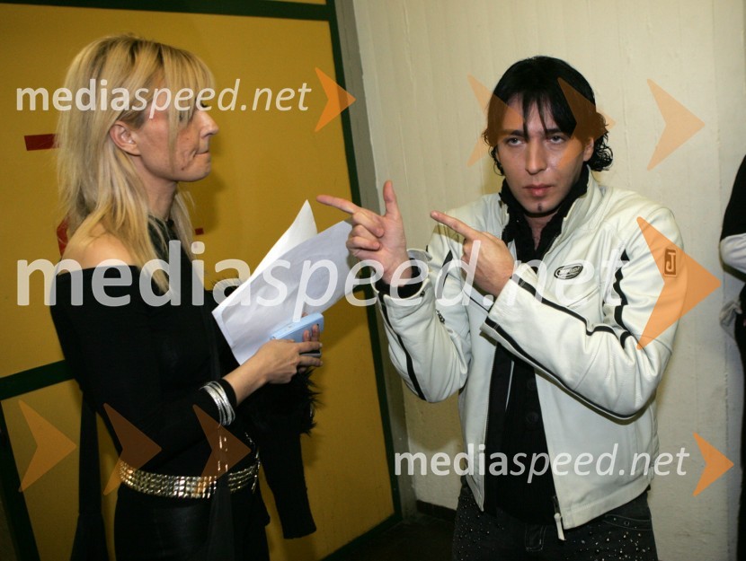 Menedžerka Marjetka Gorenšek in hrvaški pevec Davor BornoRTV Net praznuje rojstni dan