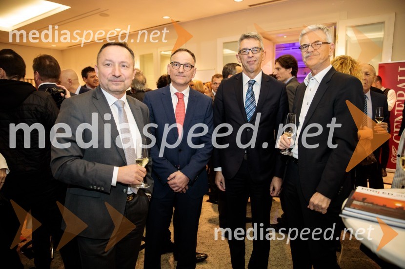 Priznanje za življenjsko delo na področju managementa Jožetu Mermalu, januarsko srečanje Združenja Manager