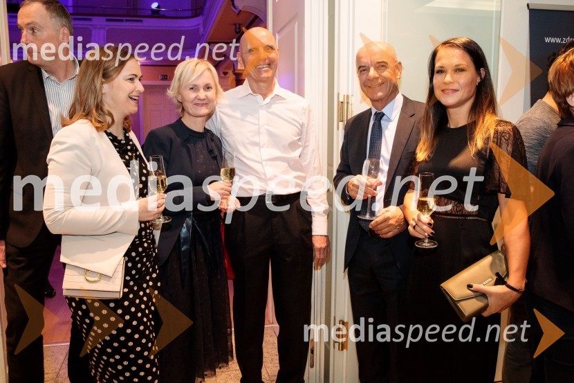 Priznanje za življenjsko delo na področju managementa Jožetu Mermalu, januarsko srečanje Združenja Manager