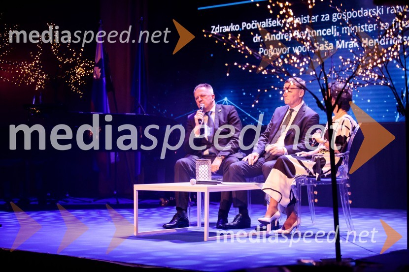 Priznanje za življenjsko delo na področju managementa Jožetu Mermalu, januarsko srečanje Združenja Manager