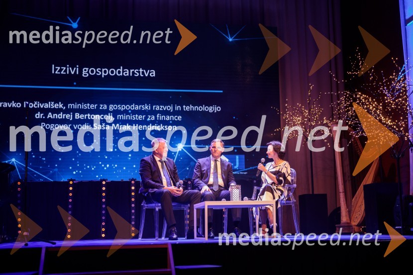 Priznanje za življenjsko delo na področju managementa Jožetu Mermalu, januarsko srečanje Združenja Manager