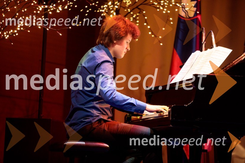 Priznanje za življenjsko delo na področju managementa Jožetu Mermalu, januarsko srečanje Združenja Manager