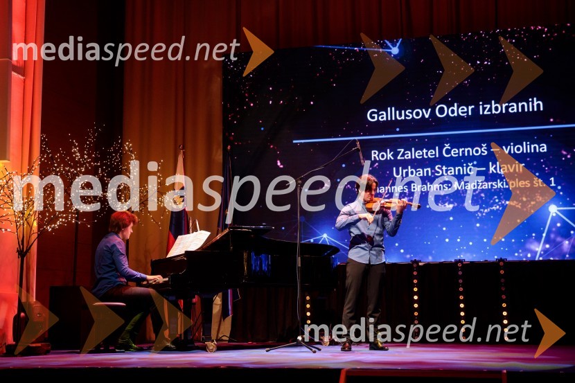 Priznanje za življenjsko delo na področju managementa Jožetu Mermalu, januarsko srečanje Združenja Manager