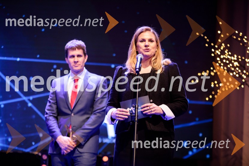 Priznanje za življenjsko delo na področju managementa Jožetu Mermalu, januarsko srečanje Združenja Manager