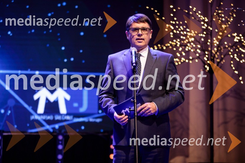  Andrej Božič, partner BB consultingPriznanje za življenjsko delo na področju managementa Jožetu Mermalu, januarsko srečanje Združenja Manager