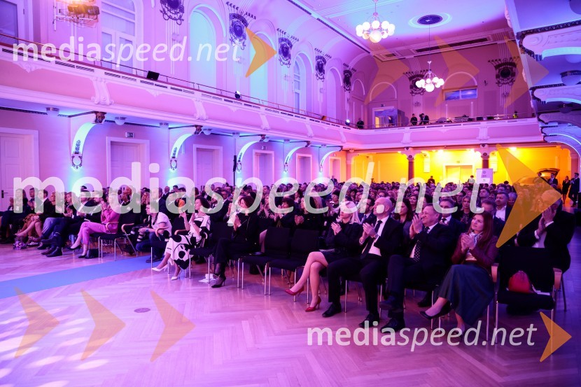 Priznanje za življenjsko delo na področju managementa Jožetu Mermalu, januarsko srečanje Združenja Manager