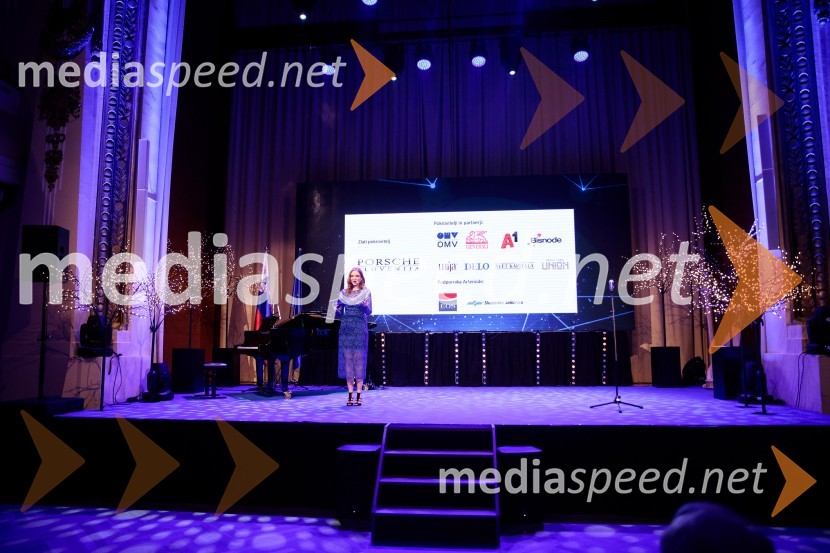 Priznanje za življenjsko delo na področju managementa Jožetu Mermalu, januarsko srečanje Združenja Manager