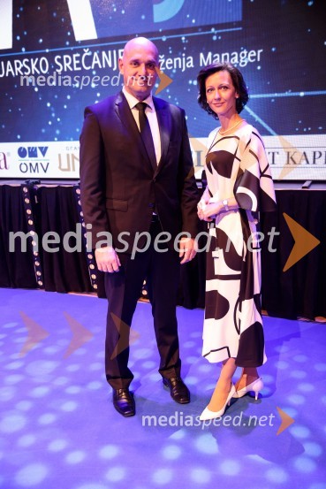 Priznanje za življenjsko delo na področju managementa Jožetu Mermalu, januarsko srečanje Združenja Manager