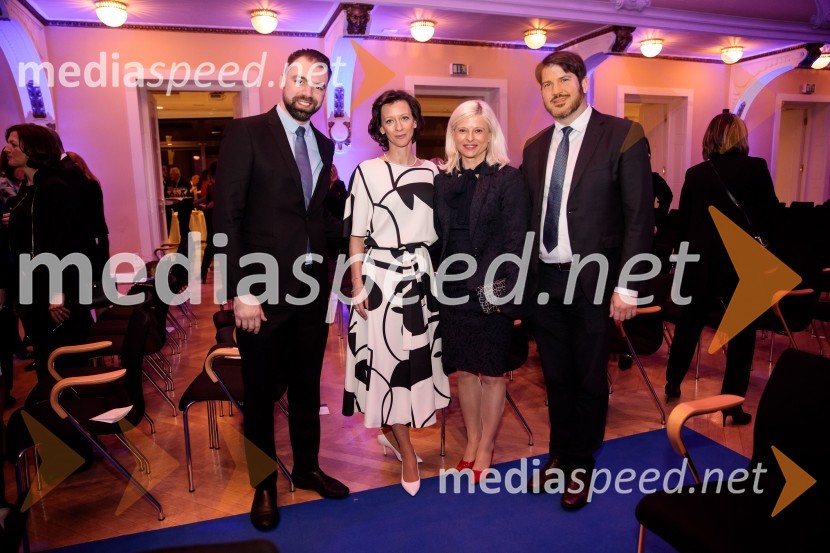 Priznanje za življenjsko delo na področju managementa Jožetu Mermalu, januarsko srečanje Združenja Manager