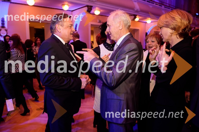  Zoran Janković, župan, Mestna občina Ljubljana;  Jože  Mermal, predsednik uprave BTC-jaPriznanje za življenjsko delo na področju managementa Jožetu Mermalu, januarsko srečanje Združenja Manager