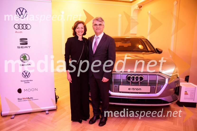 prof. dr. Maja Makovec Brenčič, nekdanja ministrica za izobraževanje, znanost in šport;  Aleksander  Zalaznik, generalni direktor Danfoss Trata, predsednik Združenja ManagerPriznanje za življenjsko delo na področju managementa Jožetu Mermalu, januarsko srečanje Združenja Manager