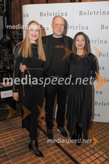  Maja Čander, direktorica, zavod Kreativna baza;  Mitja Čander, direktor, založba Beletrina;   Alma  Čaušević Klemenčič, izvršna direktorica BeletrineBeletrina, sprejem