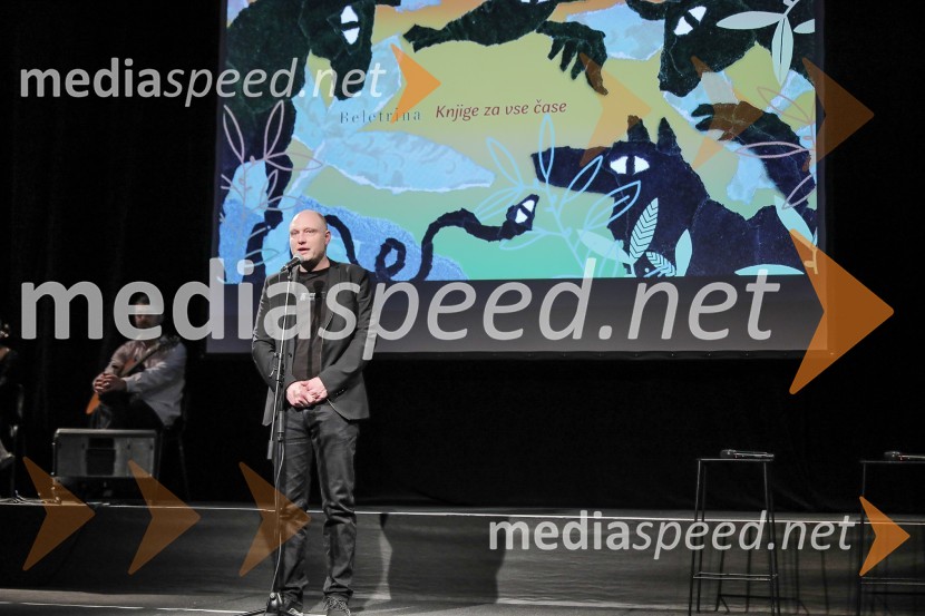  Mitja Čander, direktor, založba BeletrinaBeletrina, sprejem