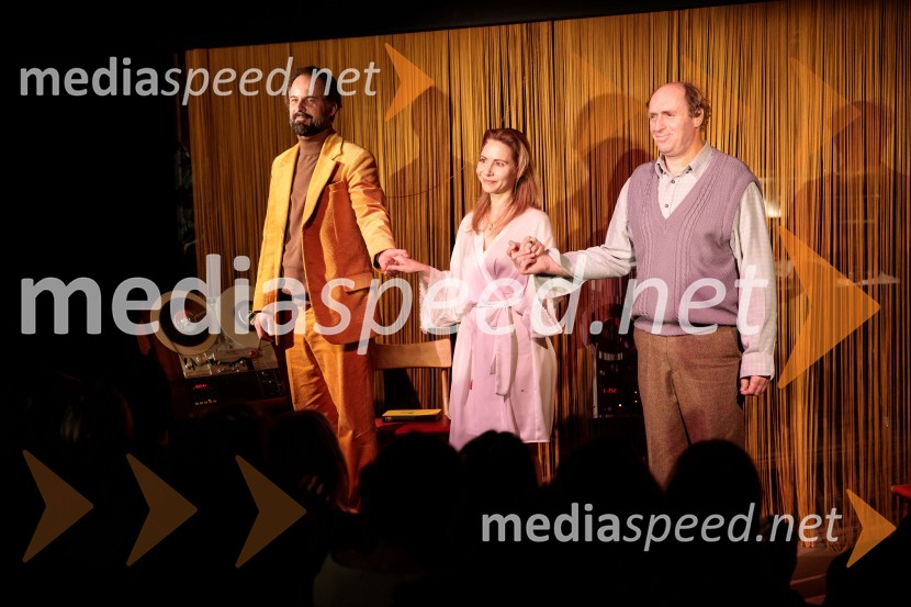  Uroš Fürst, igralec;  Saša  Mihelčič, igralka;  Janez Škof, igralecŽivljenje drugih, premiera drame