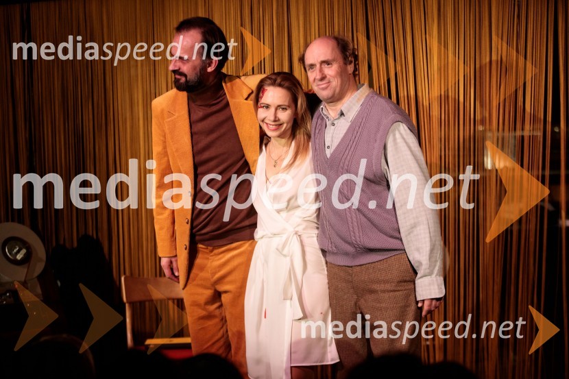  Uroš Fürst, igralec;  Saša  Mihelčič, igralka;  Janez Škof, igralecŽivljenje drugih, premiera drame