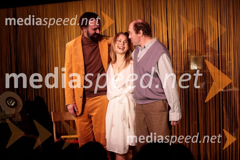  Uroš Fürst, igralec;  Saša  Mihelčič, igralka;  Janez Škof, igralecŽivljenje drugih, premiera drame