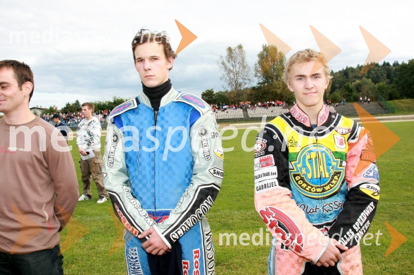 Ladislav Vida, Slovenija (Speedway team Lendava) in Dalibor Bot, Slovenija (Speedway team Lendava)Speedway, DP posameznikov 2008, 4. dirka - finale