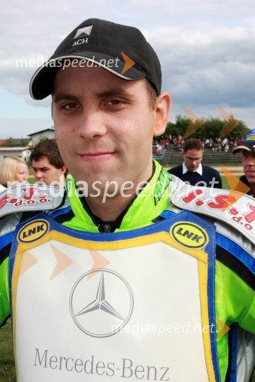 Maks Gregorič, Slovenija (AMTK Ljubljana)Speedway, DP posameznikov 2008, 4. dirka - finale