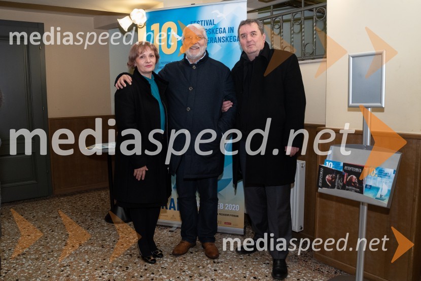  Branka Čretnik, direktorica Festivala evropskega in mediteranskega filma;  Boris Cavazza, igralec;  ... Festival evropskega in mediteranskega filma, zaključek