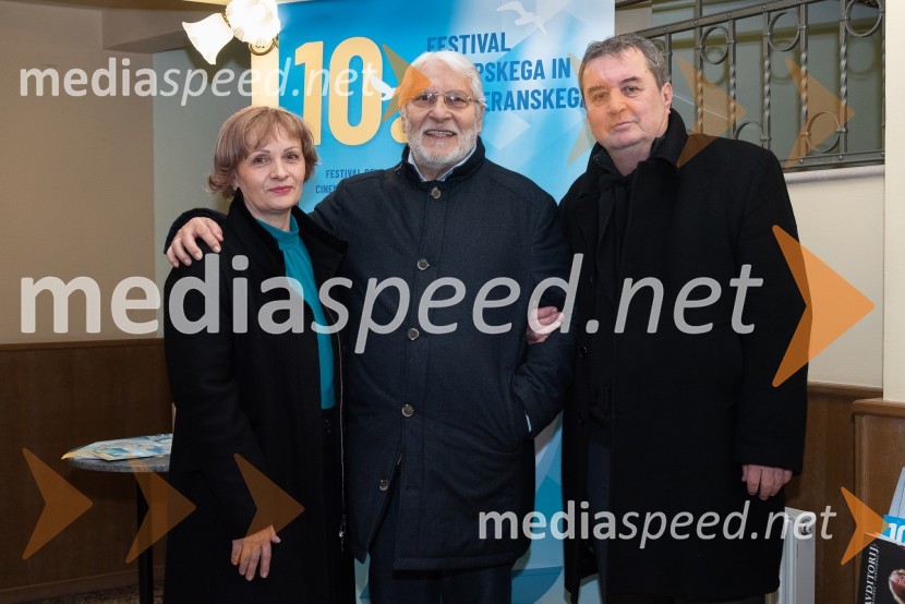  Branka Čretnik, direktorica Festivala evropskega in mediteranskega filma;  Boris Cavazza, igralec;  ... Festival evropskega in mediteranskega filma, zaključek