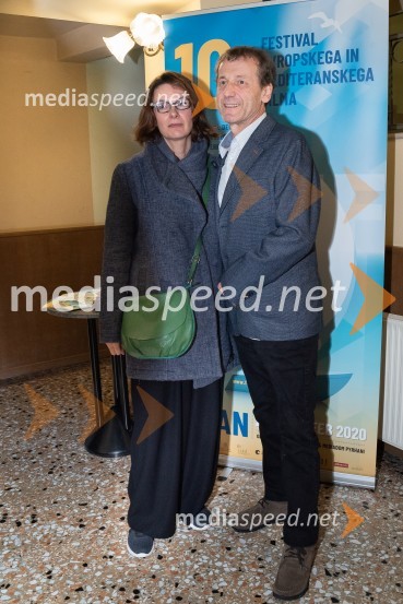  Katja Colja, režiserka in scenaristka;  Janko Čretnik, direktor Festivala evropskega in mediteranskega filmaFestival evropskega in mediteranskega filma, zaključek