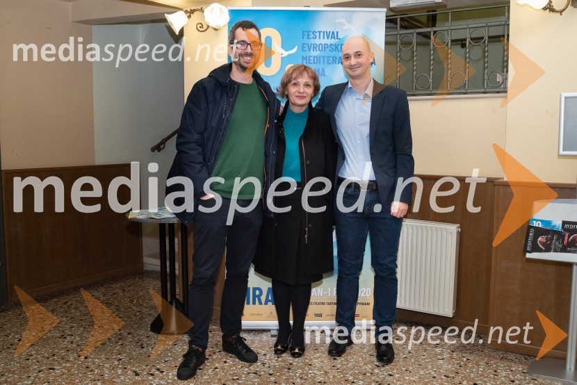  Samo Seničar, programski vodja Mestnega kina Metropol;  Branka Čretnik, pomočnica direktorja Festivala evropskega in mediteranskega filma 2020;  Matic Majcen, filmski publicistFestival evropskega in mediteranskega filma, zaključek