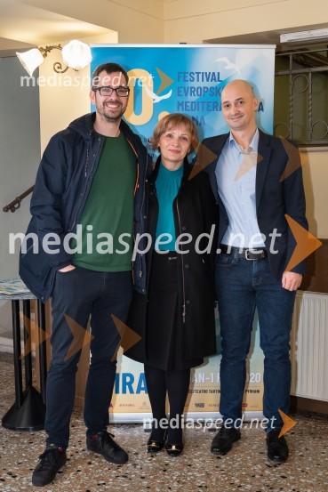  Samo Seničar, programski vodja Mestnega kina Metropol;  Branka Čretnik, direktorica Festivala evropskega in mediteranskega filma;  Matic Majcen, filmski publicistFestival evropskega in mediteranskega filma, zaključek