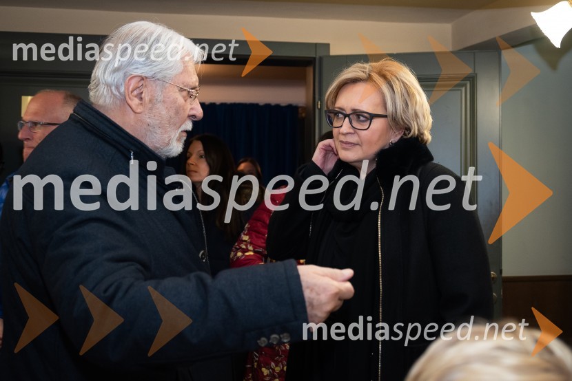  Boris Cavazza, igralec;  Ksenija Benedetti, nekdanja šefinja državnega protokola RSFestival evropskega in mediteranskega filma, zaključek