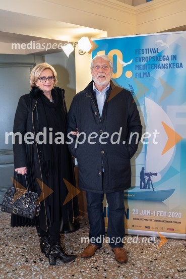  Ksenija Benedetti, nekdanja šefinja državnega protokola RS;  Boris Cavazza, igralecFestival evropskega in mediteranskega filma, zaključek