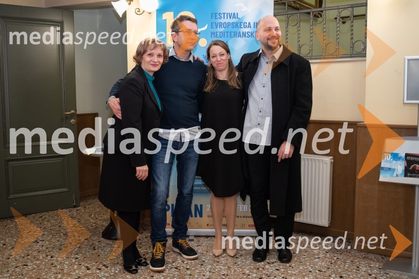  Branka Čretnik, direktorica Festivala evropskega in mediteranskega filma;  ... ;  ... ;  Klemen Žun, filmski analitikFestival evropskega in mediteranskega filma, zaključek