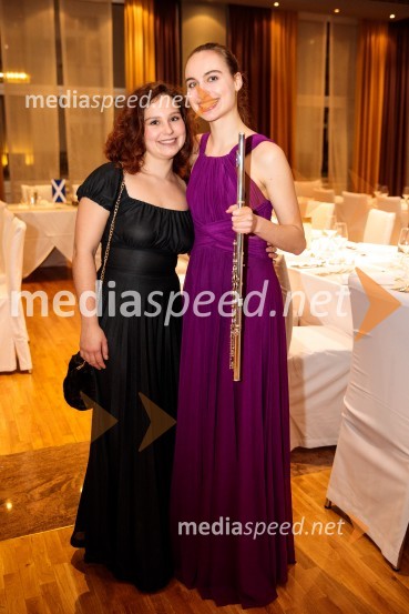  Leto  Križanič Žorž, harfistka;  Dorotea  Senica, flavtistka, Mladi up 201622. Burns-Prešernov večer 2020