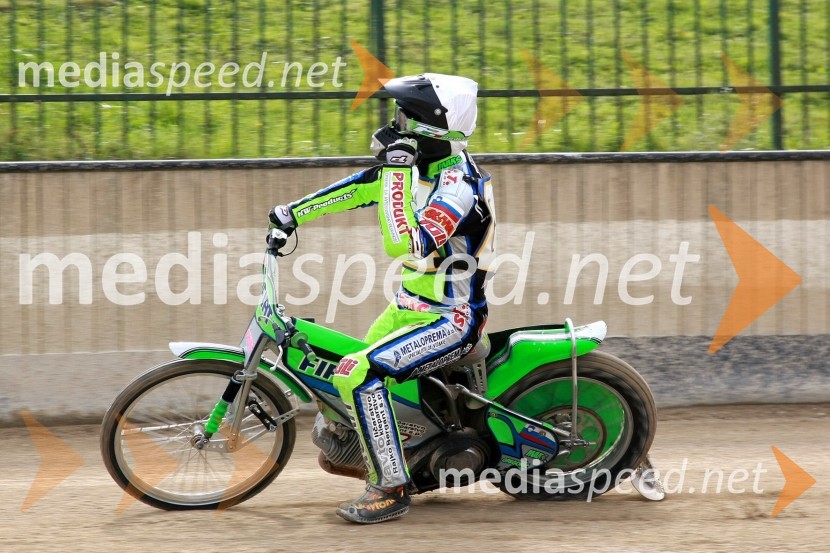 Maks Gregorič, Slovenija (AMTK Ljubljana)Speedway, DP posameznikov 2008, 4. dirka - finale