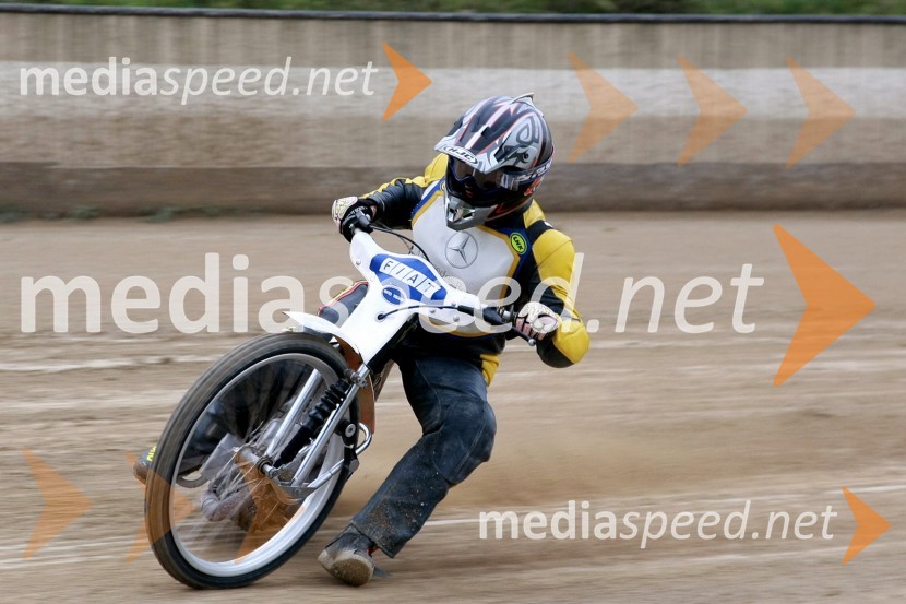 Nika Keber, Slovenija (AMTK Ljubljana)Speedway, DP posameznikov 2008, 4. dirka - finale