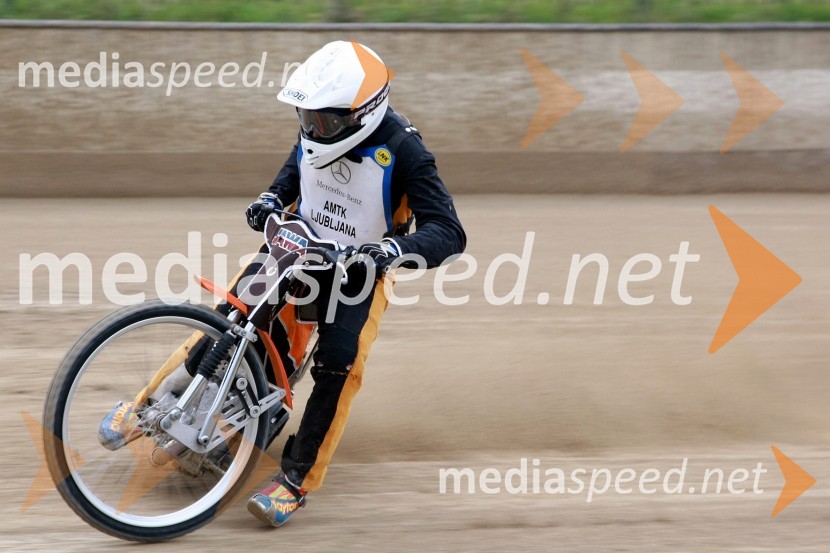Nejc Malešič, Slovenija (AMTK Ljubljana)Speedway, DP posameznikov 2008, 4. dirka - finale