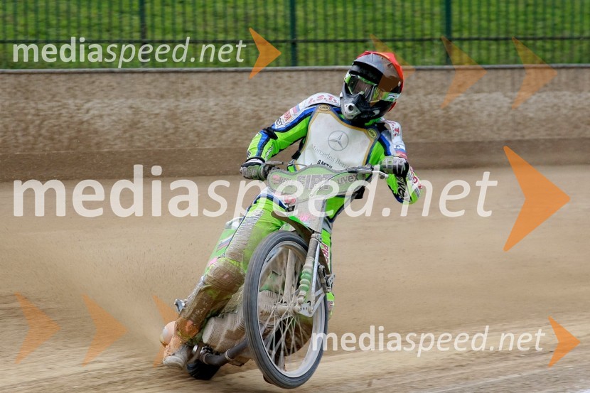Maks Gregorič, Slovenija (AMTK Ljubljana)Speedway, DP posameznikov 2008, 4. dirka - finale