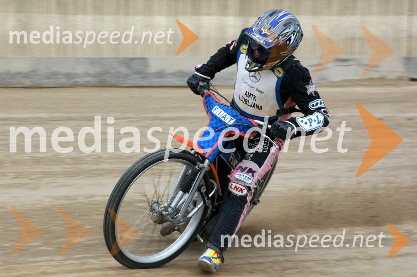 Miha Šantl, Slovenija (AMTK Ljubljana)Speedway, DP posameznikov 2008, 4. dirka - finale