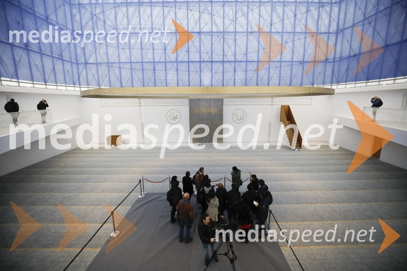 Predstavitev pred odprtjem Muslimanskega kulturnega centra v Ljubljani