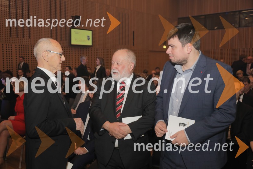  Miroslav Cerar, nekdanji gimnastičar, predsednik Odbora za podeljevanje Bloudkovih priznanj;  Peter Jožef Česnik, minister za Slovence v zamejstvu in po svetu RS; dr. Jernej  Štromajer, državni sekretar na Ministrstvu za izobraževanje, znanost in šport Republike Slovenije55. podelitev Bloudkovih priznanj