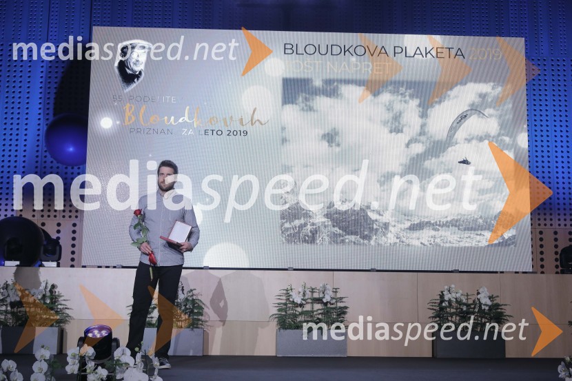  Jošt  Napret, jadralni padalec 55. podelitev Bloudkovih priznanj